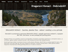 Tablet Screenshot of draganovikonaci.com